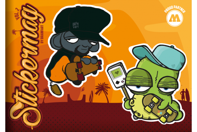 Brainfart Stickermag XL - Vol. 2