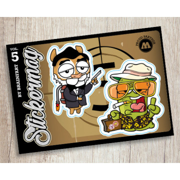 Brainfart Stickermag XL - Vol. 5