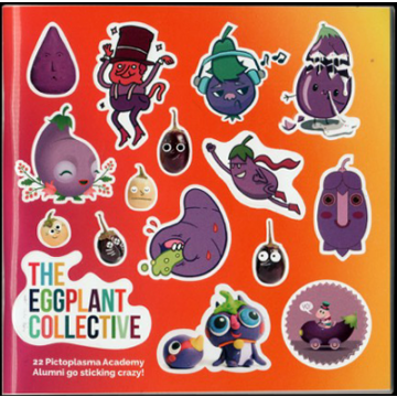 The Eggplant Collective Stickermag